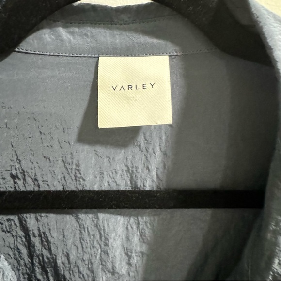 Varley Belle Boxy Playsuit Romper Slate Blue L - Picture 5 of 10